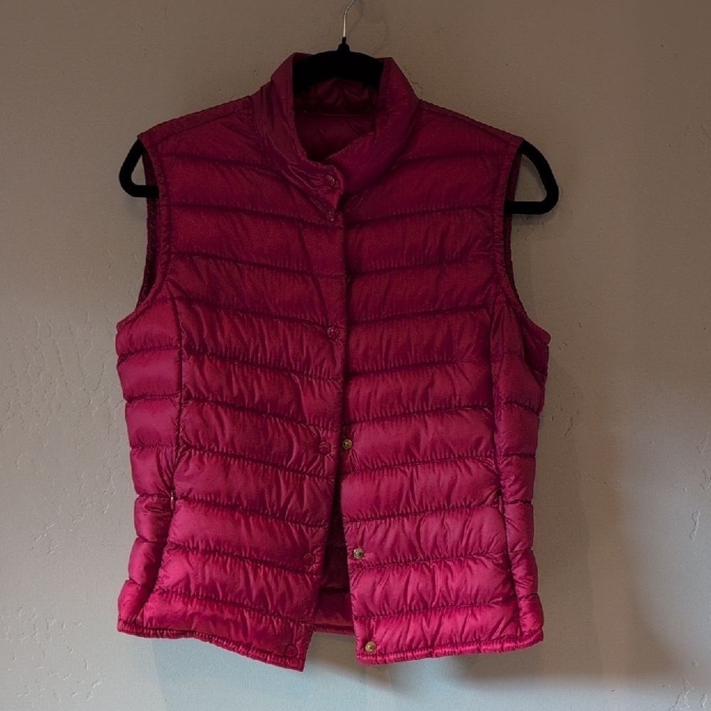 Moncler Red Puffer Vest